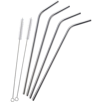 Steel Color Stainless Steel Straws