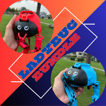 Double Ladybug School Bottle Bundle