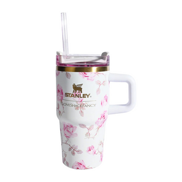 Stanley x Loveshackfancy Quencher| 14 OZ White floral