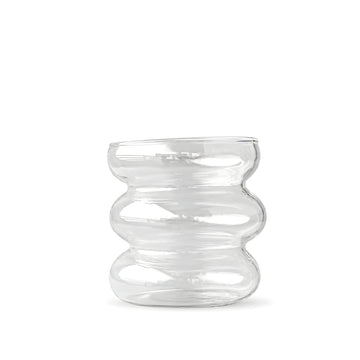 Layered Cloudy Glass Trio