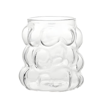 Bubbly Cappuccino Glass