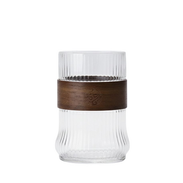 Linear Tall Ribbed Jar