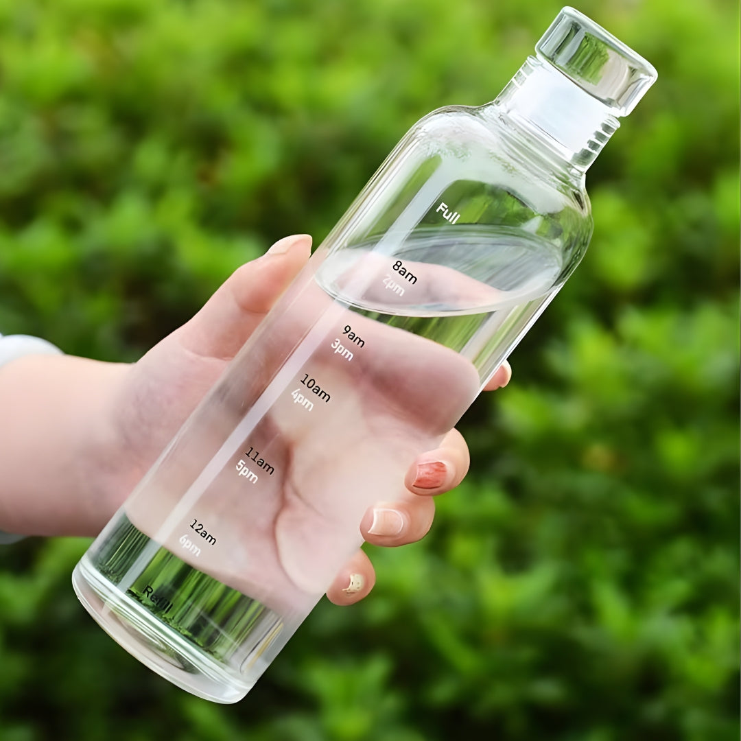 Elegant Gradient Glass Bottle – 550ml