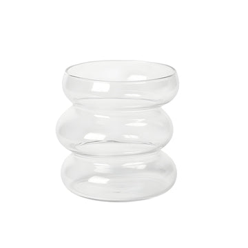 Layered Cloudy Glass