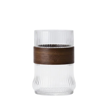 Linear Tall Ribbed Jar