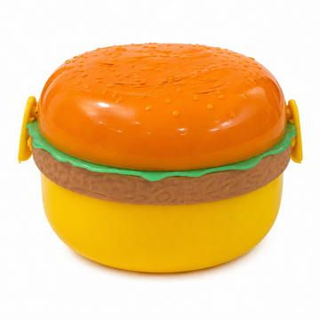 Burger Shaped Kids Lunch Box | Stackable Bento Tiffin Box
