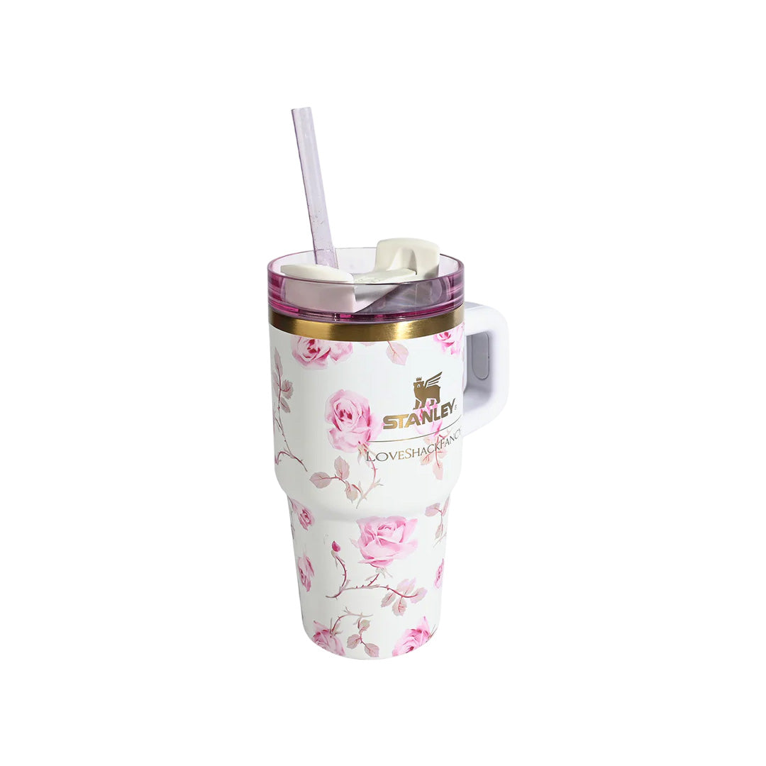 Stanley x Loveshackfancy Quencher| 20 OZ Pink floral